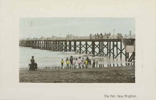 New Brighton, Christchurch, 1909