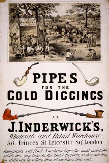 Advertisement targeting gold miners