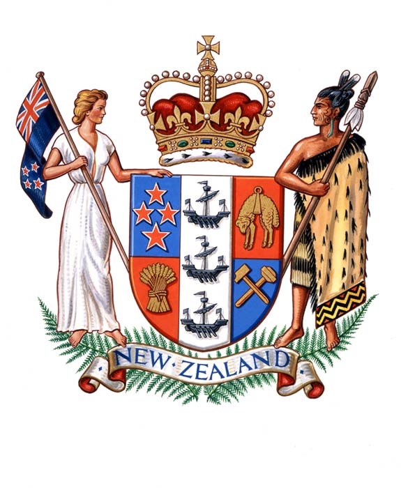 New Zealand coat of arms