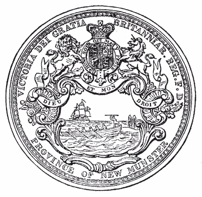 Seal of New Munster