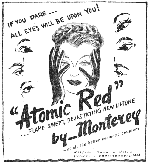 Radioactive lipstick