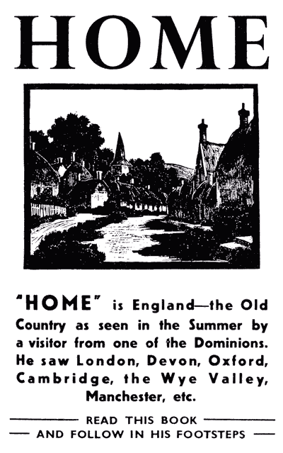Home: a colonial’s adventure