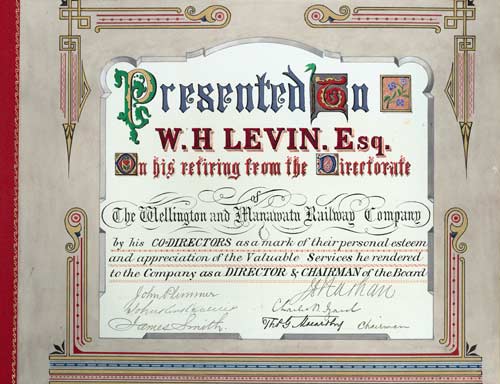 Farewell to W. H. Levin.