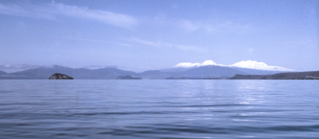Lake Taupō and Mt Tongariro
