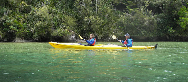 Sea kayaking