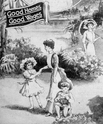 Poster to encourage English servants to emigrate to New Zealand