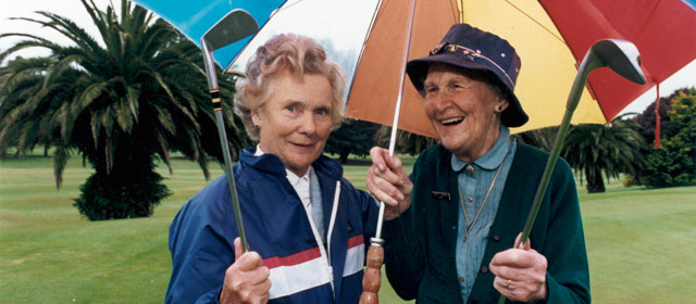 Veteran golfers