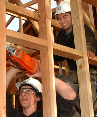 Naylor Love apprentices at work