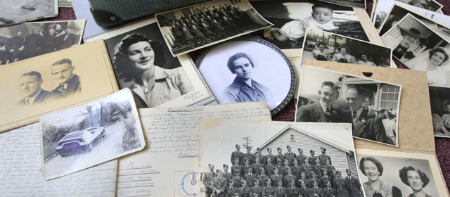 Collection of family photographs and documents
