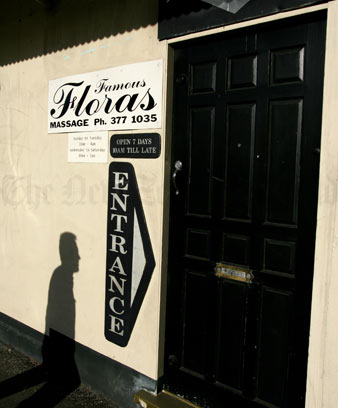 Famous Flora's massage parlour, Auckland