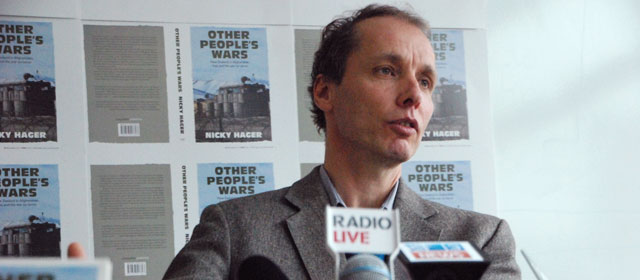 Investigative journalist Nicky Hager