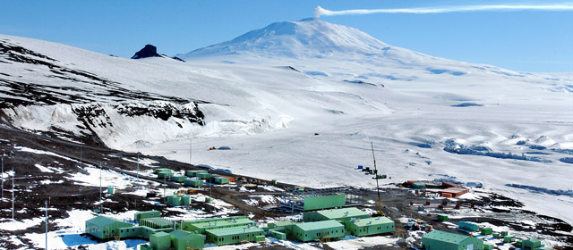 Aerial view of Scott Base, 2004