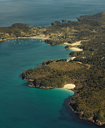 Halfmoon Bay and Paterson Inlet