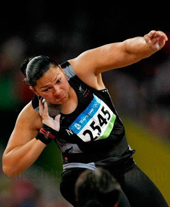 Valerie Vili, Beijing, 2008