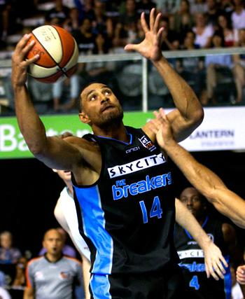 Australasian National Basketball League (NBL) match, Auckland, 2012