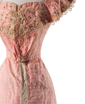 Evening dress, early 1900s