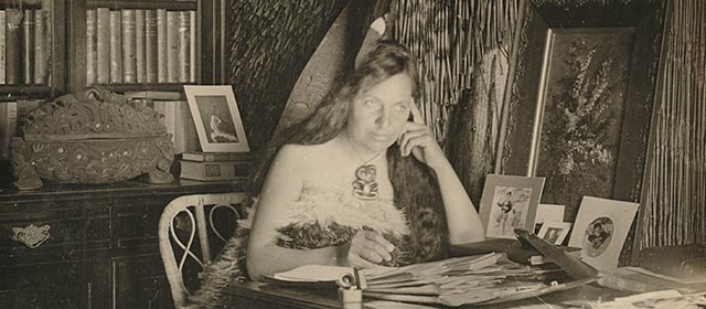 Mākereti (Maggie) Papakura, around 1910