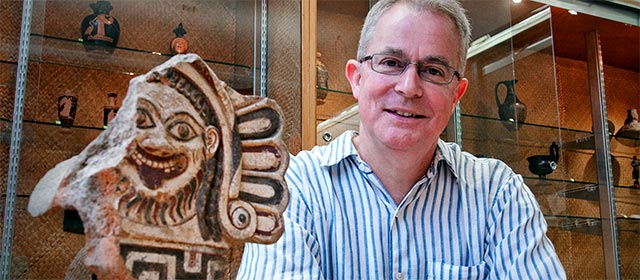 Victoria University classics programme director Jeff Tatum