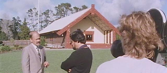 Whai Ngata interviews Pita Sharples for <em>Te karere</em>, 1985