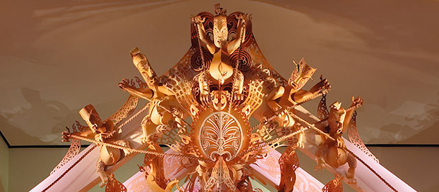 Te Hono ki Hawaiki meeting house, Museum of New Zealand Te Papa Tongarewa, Wellington