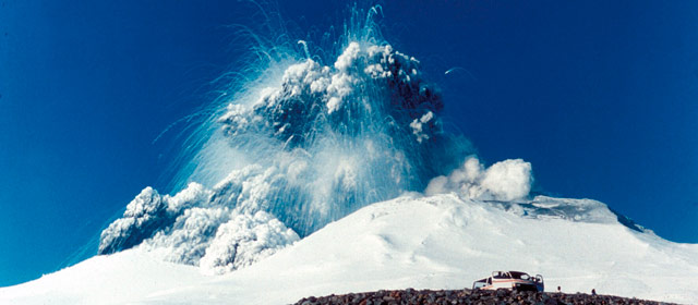 Explosive eruption, Mt Ruapehu