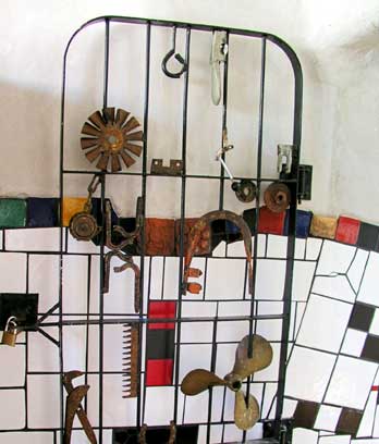 Kawakawa toilets designed by Austrian artist Hundertwasser