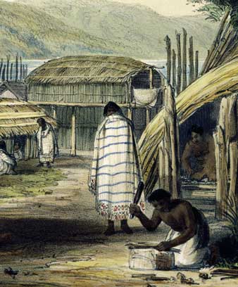 Pipitea pā, 1842