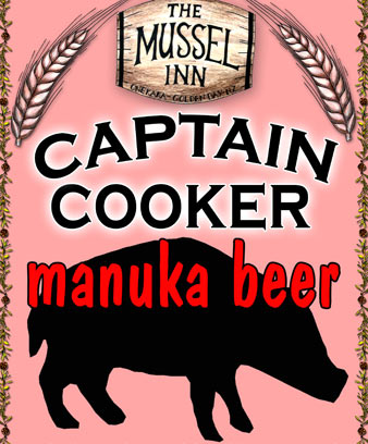 Mānuka beer label