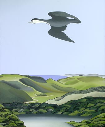 ‘Kawaupaku, Te Henga’ by Don Binney