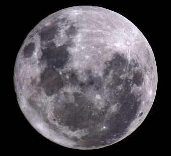 The moon