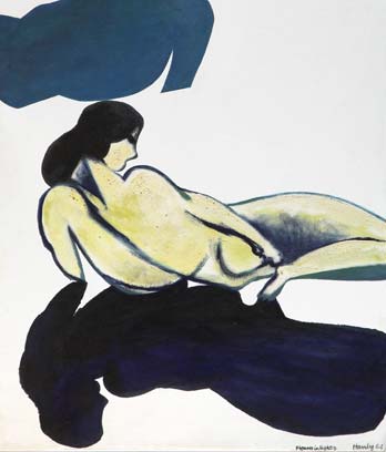 Pat Hanly, ‘Figures in light 9’