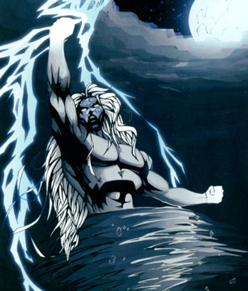 Tāwhirimātea, god of the weather