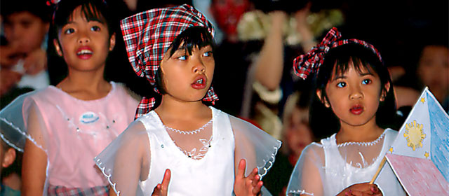 Filipino girls, Auckland, 1980s
