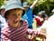 Children playing bullrush