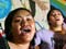 Gospel singers from the Congregational Christian Church of Samoa