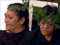 Wreathed mourners at Sir Robert Mahuta's tangi