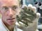 Microbiologist Nick Waipara with a culture of Stachybotrys chartarum, a toxic fungus