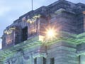 Night view of Parliament buildings