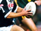 Halfback Gary Freeman during a 1995 test with Australia