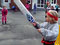 Children playing Kiwi cricket at Hataitai School, 1994
