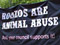 SAFE (Save Animals From Exploitation) protest against rodeos
