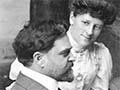 Charles Baeyertz, editor of the <em>Triad</em>, artist Charles Worsley and Worsley's wife Beatrice