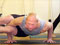 Man in yoga pose