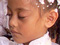 Young girl in ceremonial outfit