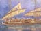 Ocean waka with sails