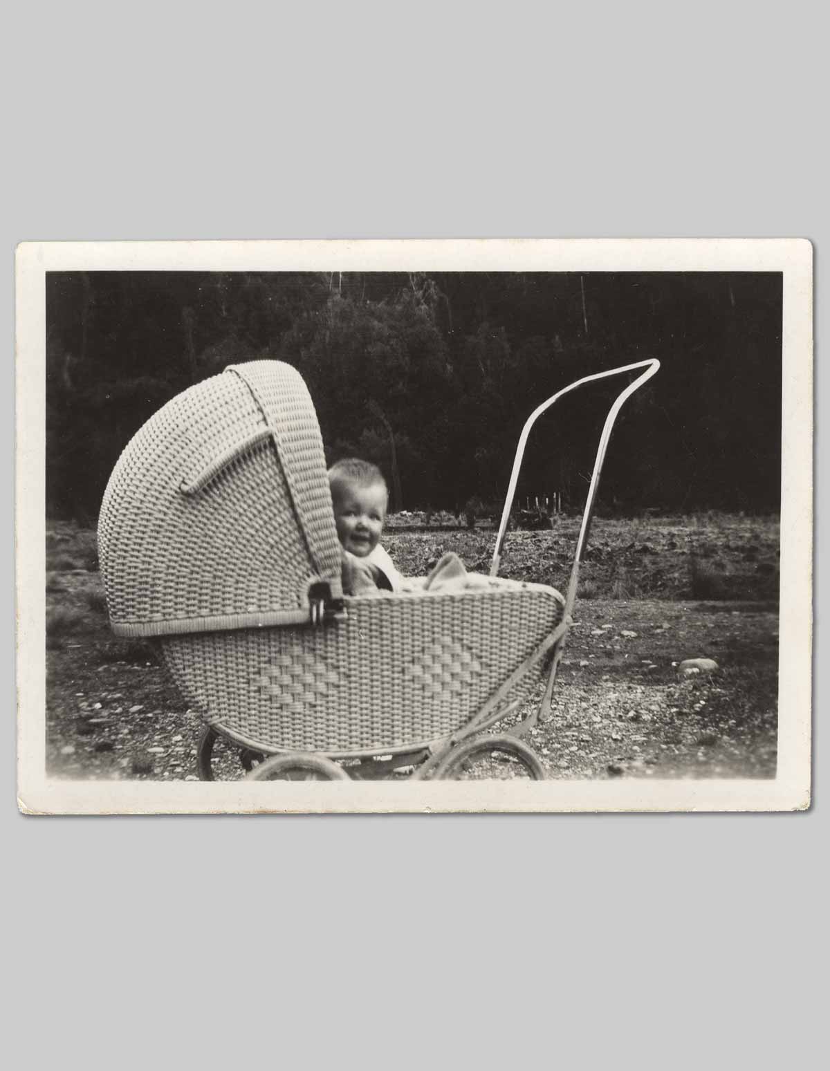 Photo of Alan Gillingham as a baby, 1939