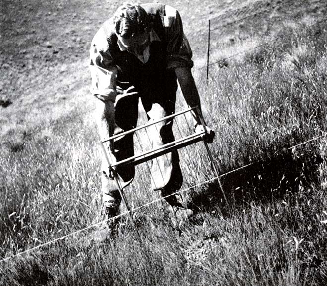 Vegetation cover surveys
