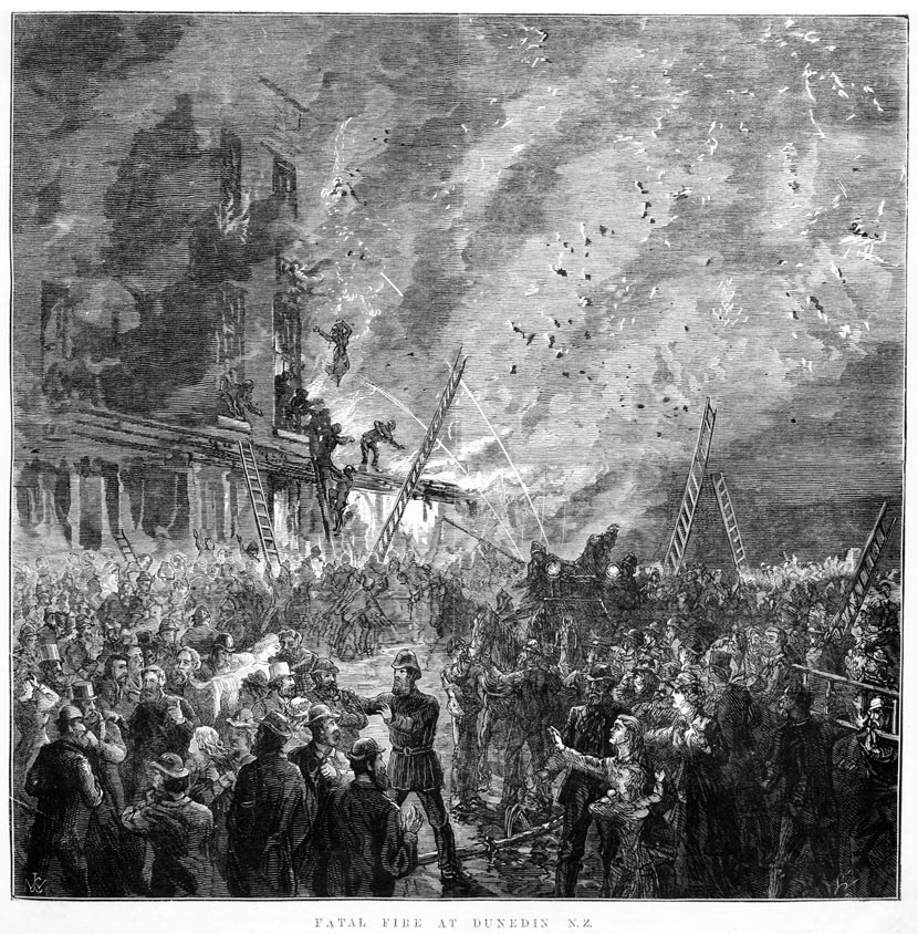 Dunedin fire, 1879