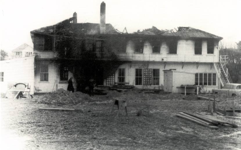Sprott House fire