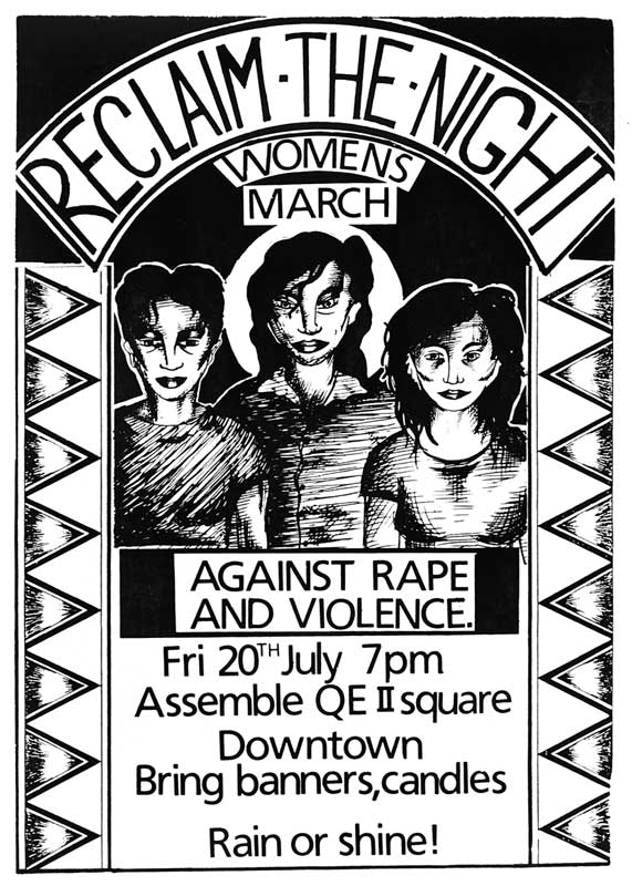 Reclaim the night march